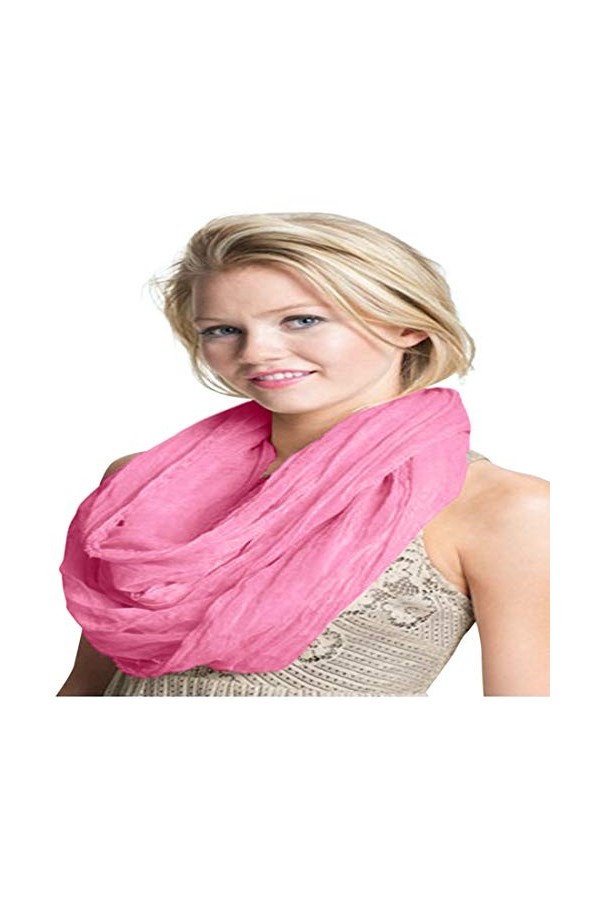 CJ Apparel Rose Mobius Infinity Scarf Secondes Snood Cowl Tube circulaire Eternity Châle Pashmina NOUVEAU