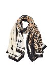 Bllatta Foulard Femme Motif de Dentelle Echarpe Châle Doux hiver chaud Foulards Chales