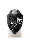 Blingko Grosse éCharpe Femme Pashmina Cape Hiver écharpe Chale Femme Couleur Unie Décontracté Echarpe Foulard Châle Vintage T