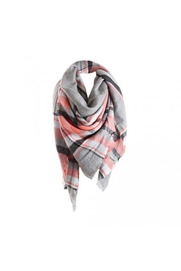 Hishiny Écharpe Chale Femme écharpe Hiver pashmina châle Foulard étole en Cachemire Chaud Automne Hiver Grand Plaid Tissu Gla