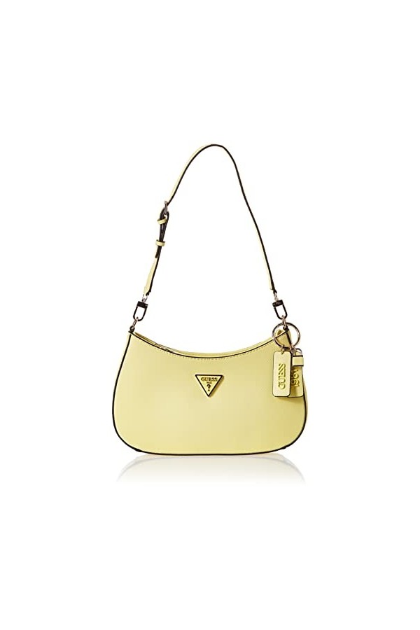 GUESS Noelle Top Zip Shoulder Bag, Women, Brun, Taille Unique