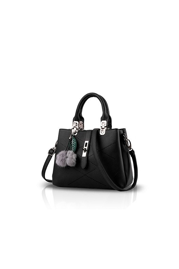 Nicole & Doris Sac à main pour femmes , noir noir - ND-0H001