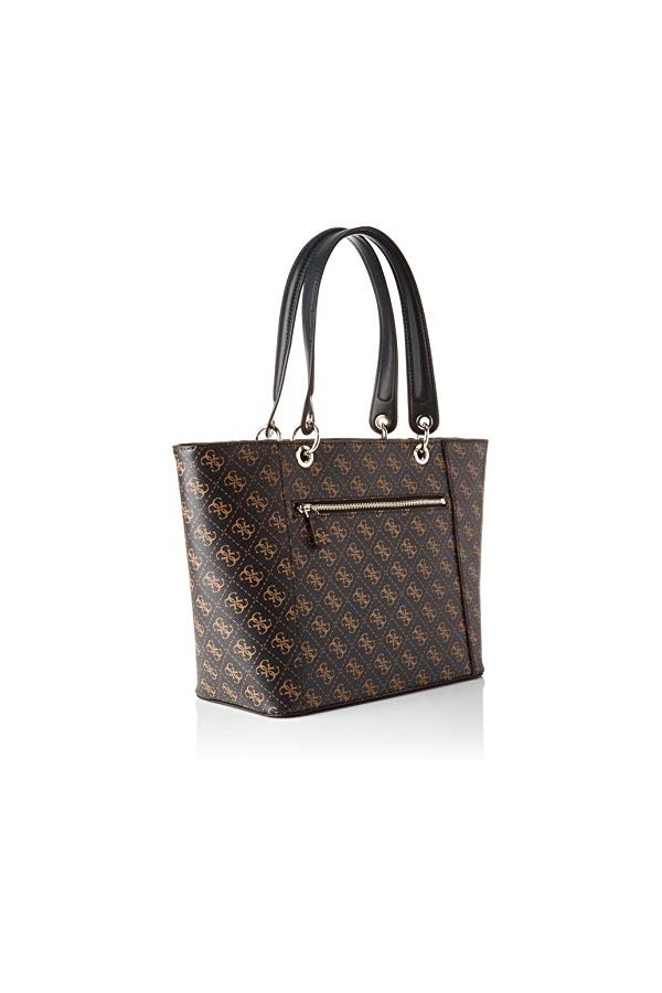 Guess Kamryn Tote, Sac de Rangement. Femme, Brown Multi, Size One