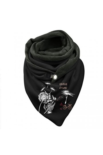 Écharpe Triangle Bouton Pas Cher Châles Doux Écharpe Pashmina Châle Cachemire Hiver Grande écharpe femme rétro écharpe femme 