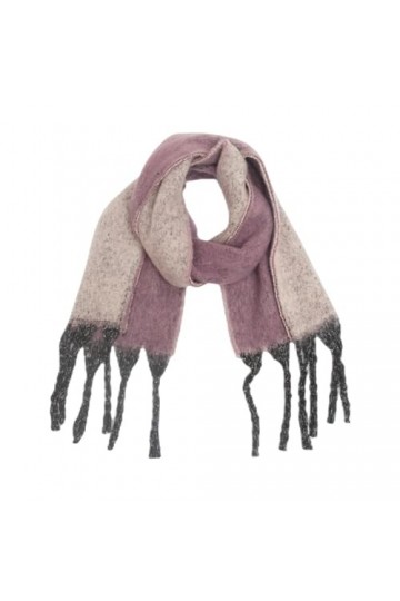 Foulard Écharpe Pashmina Châle Etole Pour Femmes Hiver Chaud Longues Grandes Chaude Longue Double Couleurs Frange Cachemire T