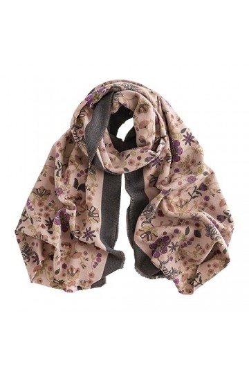 Allbestop Echarpe Femme Hiver Grosse Écharpe,Protege Cou Tour De Cou Polaire Cape Blanche Echarpe Rouge Écharpe Cachemire Hom