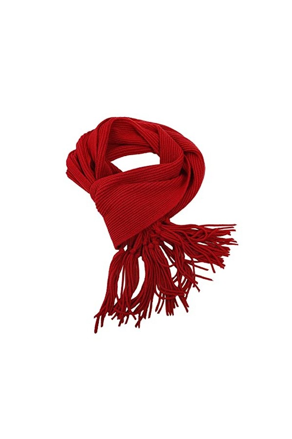 FGUUTYM Hiver Solide Kint Feel Pashmina Foulards Femmes Écharpe Légère Écharpe Chaude Femmes Écharpe Longue Foulards Grands C