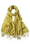 Kissa Echarpe étole châle foulard pashmina vert anis