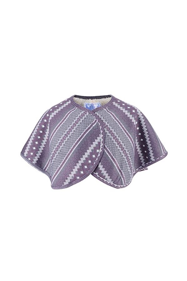 Épaule Chaude Châle Cape Capes de Lit Double Face en Peluche épaule Chaude Cape Cache-cou pour Lhiver