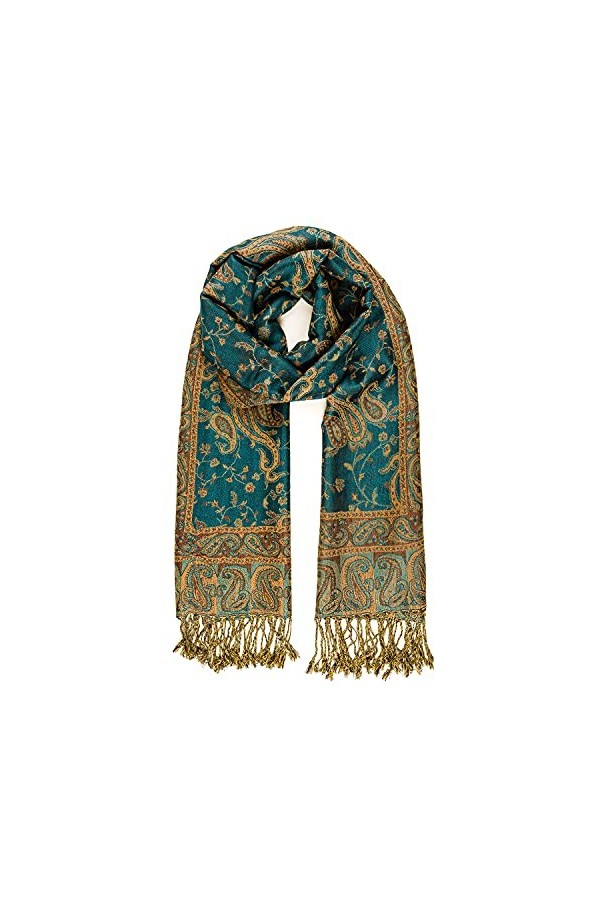 MELIFLUOS DESIGNED IN SPAIN Foulard pour femme Design espagnol élégant Écharpe longue pour printemps, automne, hiver, Baza Co