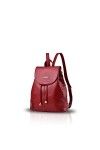 Nicole&Doris épaule New School Girl Voyage sac à dos Daypack Sac en cuir PU Fashion Loisirs rouge