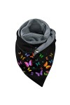 Châle Femme Hiver Coton Doux Écharpe Femme Écharpe Épais à Carreaux Pashmina Écharpe dAutomne Foulard Cachemire Carré Vintag