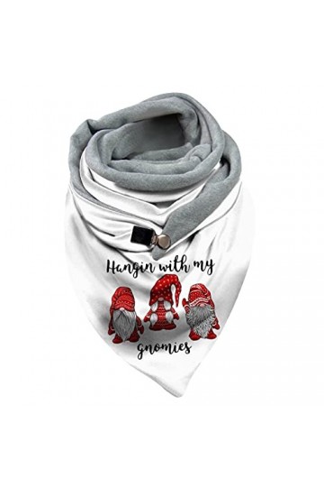 Écharpe pour femme - En coton épais - Pour lhiver - Noir - À carreaux - Pour lautomne - En coton chaud et doux - Carré, Bla