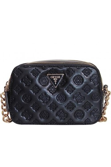 GUESS Noelle Crossbody Cam, Femme, Noir, S