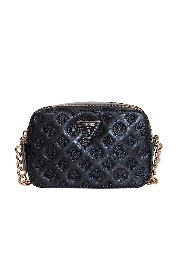GUESS Noelle Crossbody Cam, Femme, Noir, S