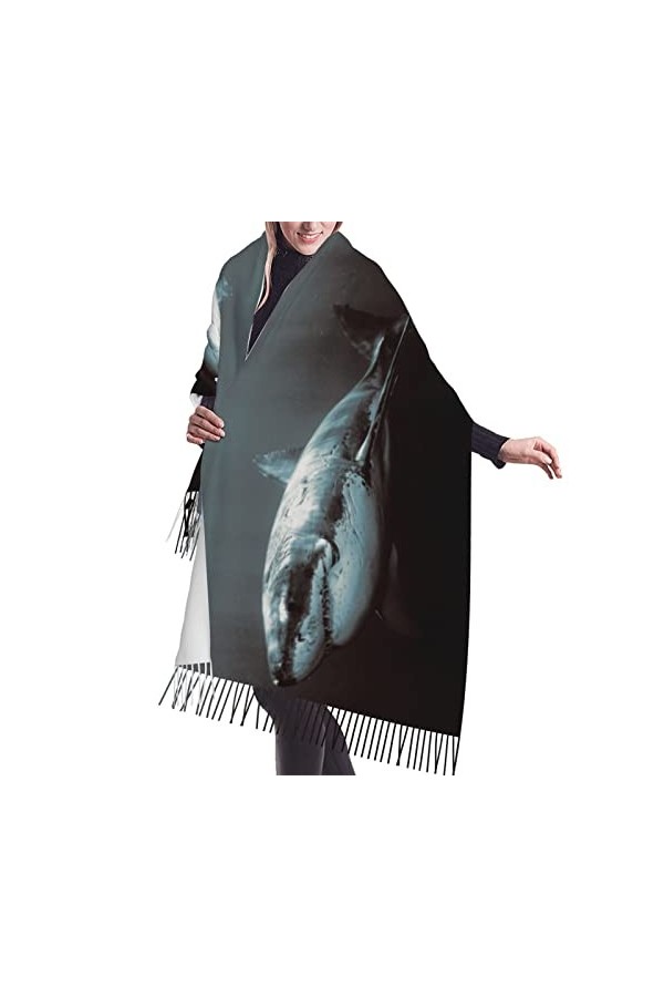 Grande écharpe pashmina en cachemire avec fleurs et papillons, douce et chaude, cadeau pour homme et femme, Modèle de manette
