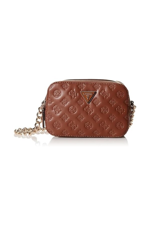 GUESS Noelle Crossbody Cam, Femme, Noir, S