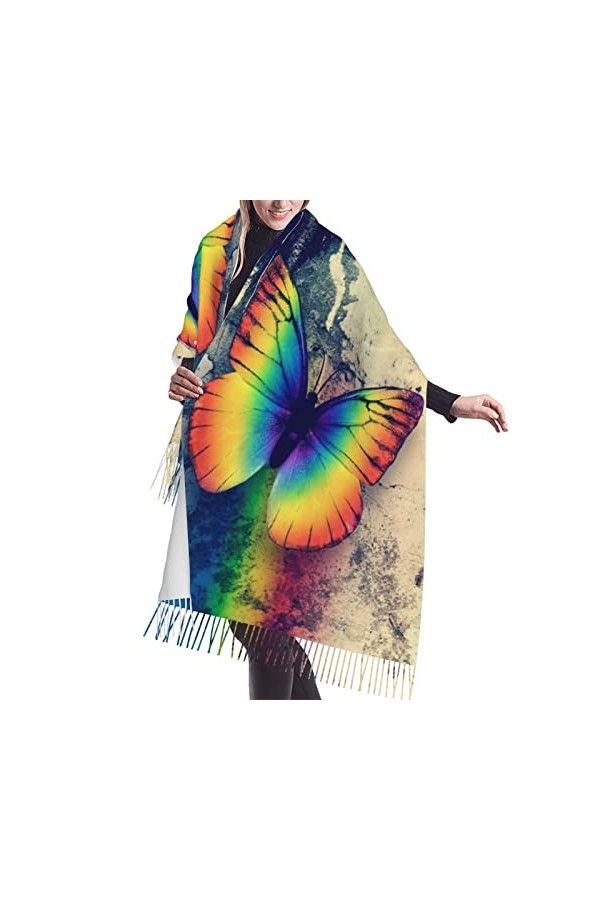 Grande écharpe de baseball toucher cachemire pashmina châle enveloppements doux et chaud couverture écharpes cadeau hommes fe