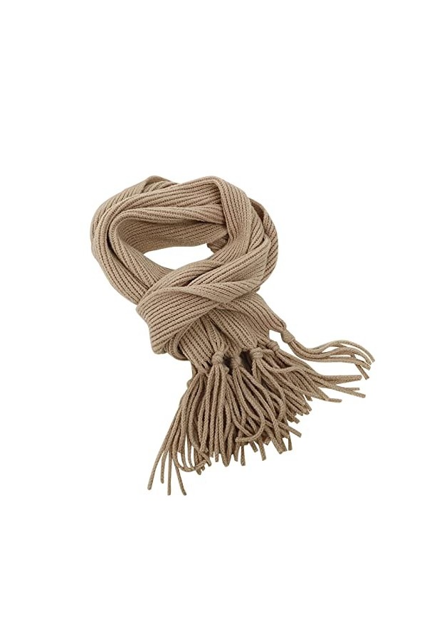 Châle dhiver solide en pashmina pour femme - Écharpe légère et chaude - Longue écharpe tricotée à pompons pour femme, b, tai