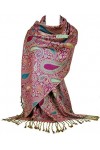 GFM Femme Paisley Mosaïque conception Pashmina Style Écharpe PMSC-FLD-8171-FSHTL …