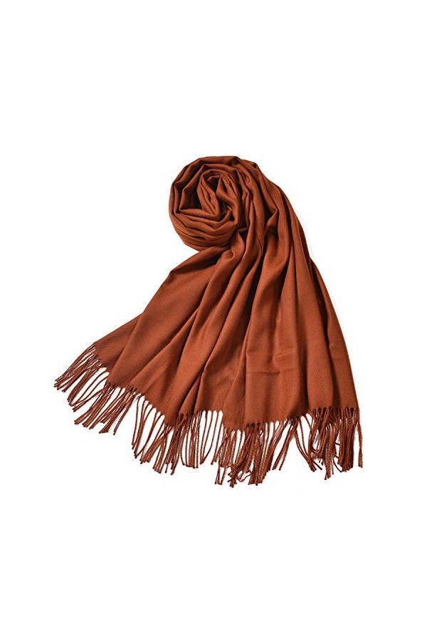 YAOMEI Unisex Femme Echarpe Foulards, 2018 Femme Léger et doux Vintage Hiver La Châles Etoles écharpe 78,74 * 27,56 pouces 