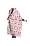 Écharpe tendance de Noël en cachemire pashmina super doux pour femmes et filles, Comme indiqué sur la photo, taille unique