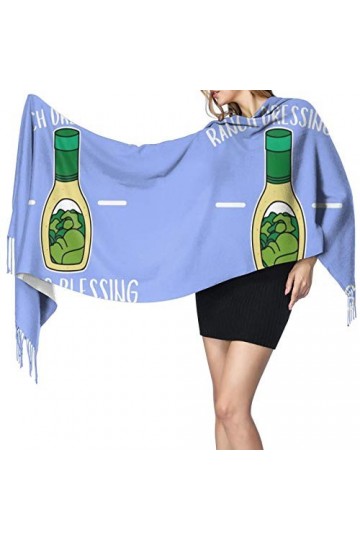 Ranch Écharpe dhiver tendance pour femme - Toucher cachemire - Pashmina - Doux et chaud - Longue écharpe pour femme, Comme i