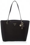 GUESS Noelle Elite Tote, Sac Femme, Noir, Taille Unique