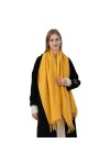 Cckuu Foulard pashmina pour femme, châle et écharpe, écharpes de mariage toucher cachemire couverture pour femmes et hommes d