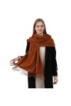 Cckuu Foulard pashmina pour femme, châle et écharpe, écharpes de mariage toucher cachemire couverture pour femmes et hommes d