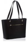 GUESS Noelle Elite Tote, Sac Femme, Noir, Taille Unique