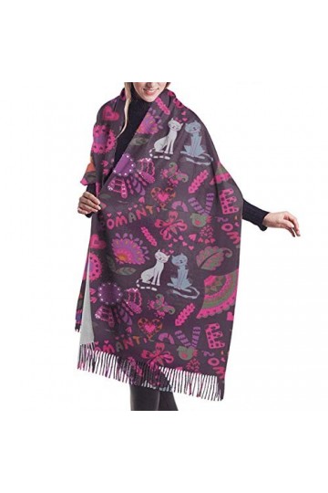 Châle Pashmina pour femme - Pour lhiver et lautomne