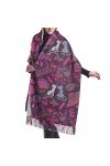 Châle Pashmina pour femme - Pour lhiver et lautomne