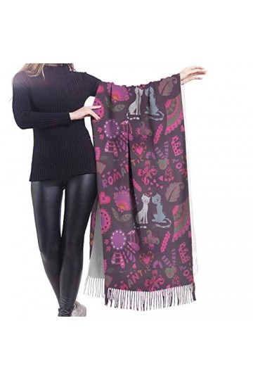 Châle Pashmina pour femme - Pour lhiver et lautomne