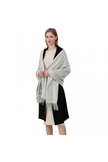 Cckuu Foulard pashmina pour femme, châle et écharpe, écharpes de mariage toucher cachemire couverture pour femmes et hommes d