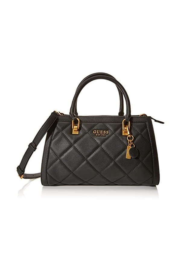Guess Abey Girlfriend Satc, Sac à Femme, Noir, Taille Unique