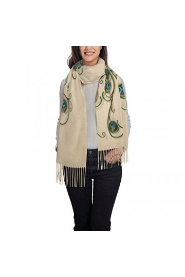 ASEELO Écharpe au toucher cachemire – Foulard léger pour femme, grand châle et écharpe pour le printemps, lautomne et lhive