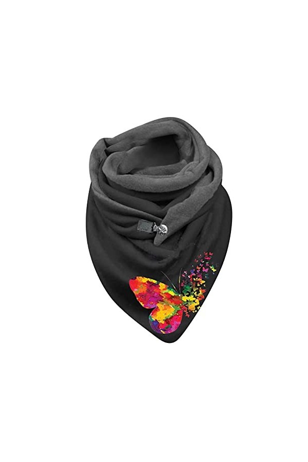 Générique Echarpe Automne Femme Châle Doux Etole Hiver Chaud Écharpe Chale Vintage Femme Cadeau Mariage