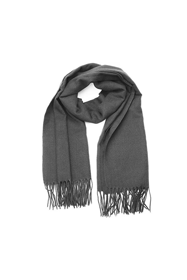 XYUXWLG Écharpe pashmina pour femme - Longue écharpe dhiver chaude pour robe de soirée de mariage, Rouge, M