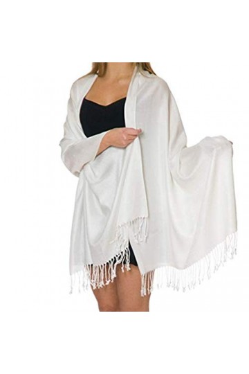 Silver Fever® - Pashmina - Femme - Marron - Taille unique