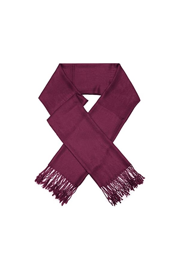 Silver Fever® - Pashmina - Femme - Marron - Taille unique