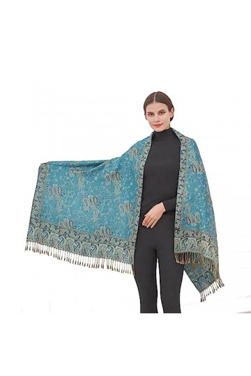 Châle/étole motif oriental - - Taille unique