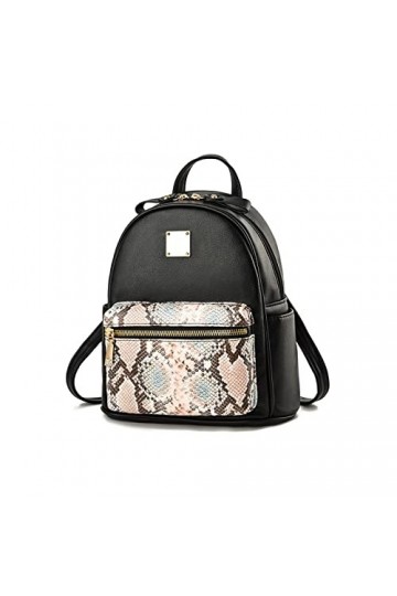 NICOLE & DORIS Mini Sac a Dos Femmes Petit Sac a Dos en Cuir Sac à Dos Décontractée Sacs de Jour Motif Crocodile Sacs à Main 