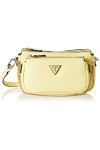 Guess Noelle DBL Pouch Crossbody, Bag Women, Rose légère, Taille Unique