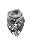 ChâLe Femme Chaud Blanc Couleur Unie Enveloppes Châle Boutonnée Comfortable Doux Pashmina Chale Hiver Wrap Scarf Décontracté 