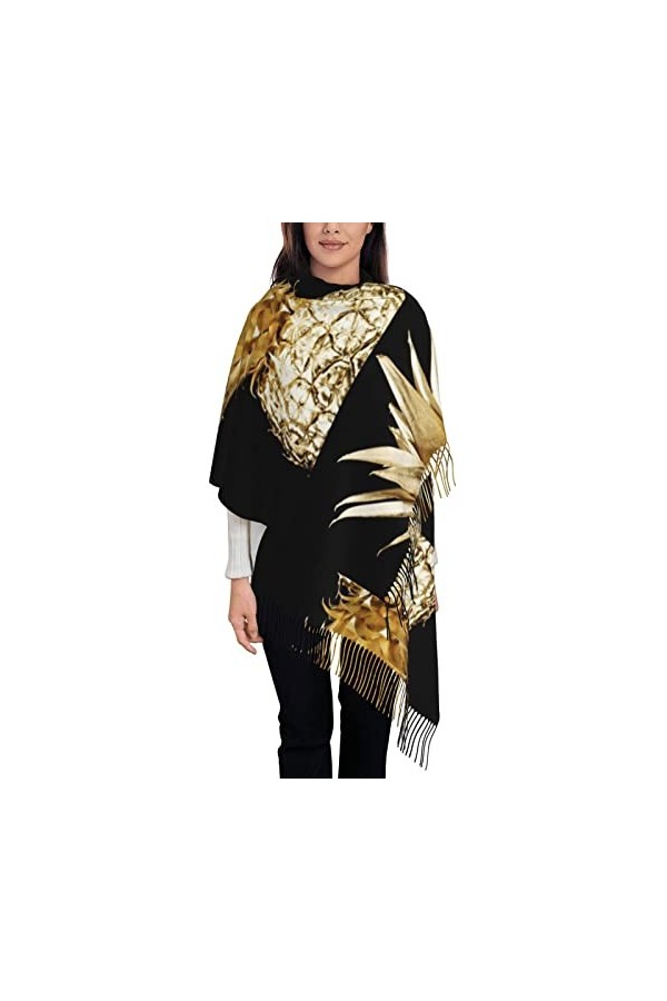 ASEELO Écharpe pour femme - Longue écharpe pashmina dhiver chaude pour femme, Resting Elephant, taille unique