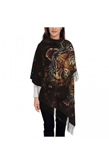 ASEELO Green Frog Écharpe pour femme – Longue écharpe pashmina dhiver chaude pour femme, Green Frog, taille unique