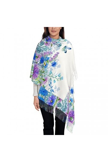 Foulard mignon pour femme en forme danimal de mer – Longue écharpe pashmina dhiver chaude pour femme, Bear, taille unique
