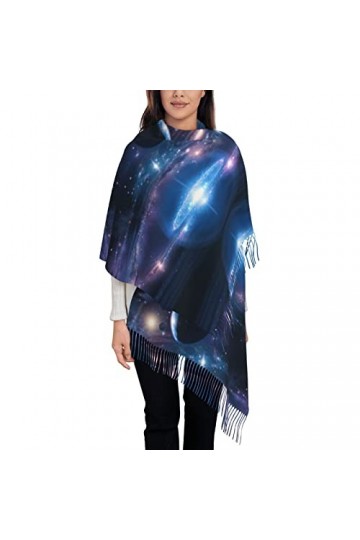 Foulard pour femme avec tête de vache amusante - Noir et blanc - Longue écharpe dhiver pashmina chaude pour femme, Rose Skul