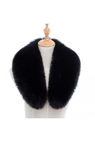 Asudaro Femmes Col Capuche Fausse Fourrure Col Écharpe De Fourrure À Capuche Écharpe Dhiver Wrap Pashminas Étole Capuche Bor